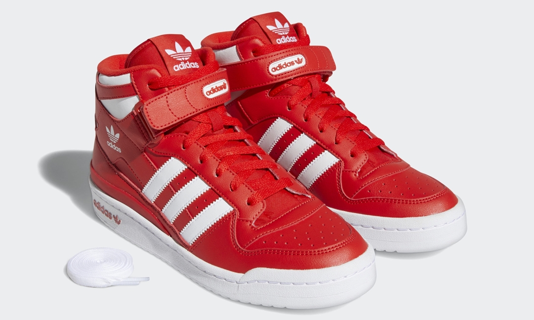 adidas Originals FORUM MID “Red/White” (アディダス オリジナルス フォーラム ミッド “レッド/ホワイト”) [GY5792]