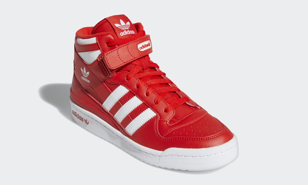 adidas Originals FORUM MID “Red/White” (アディダス オリジナルス フォーラム ミッド “レッド/ホワイト”) [GY5792]