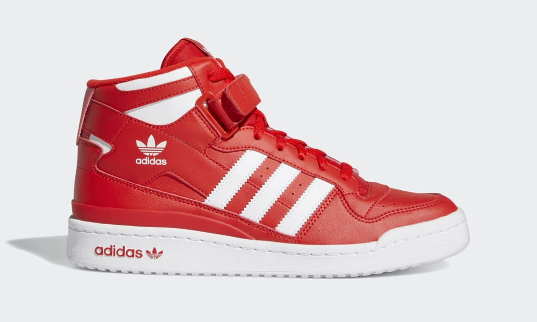 adidas Originals FORUM MID “Red/White” (アディダス オリジナルス フォーラム ミッド “レッド/ホワイト”) [GY5792]