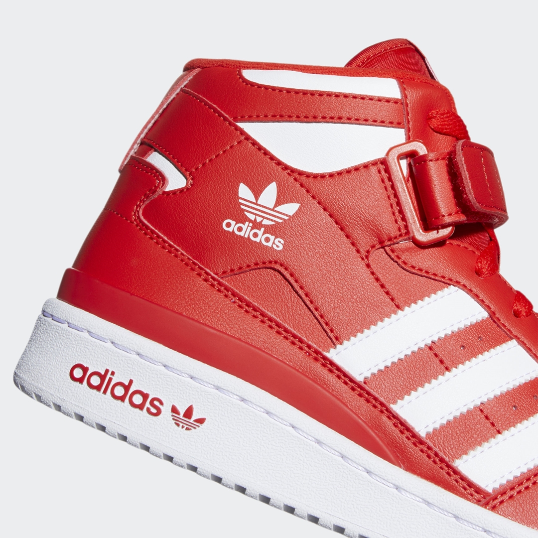 adidas Originals FORUM MID “Red/White” (アディダス オリジナルス フォーラム ミッド “レッド/ホワイト”) [GY5792]