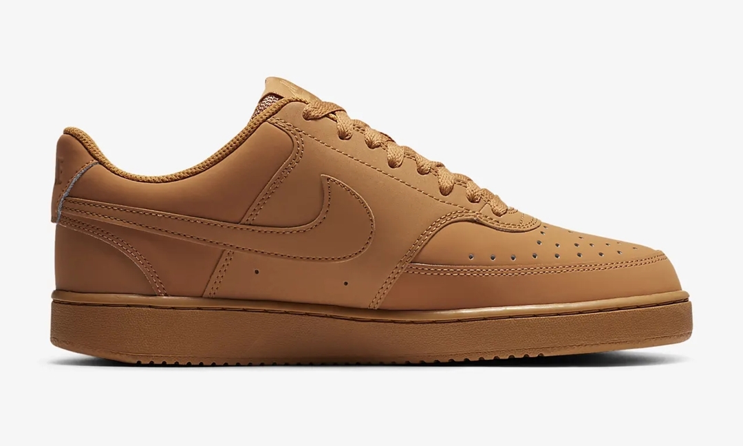 ナイキ コート ビジョン ロー “フラックス/ウィート” (NIKE COURT VISION LOW “Flax/Wheat”) [CD5463-200]