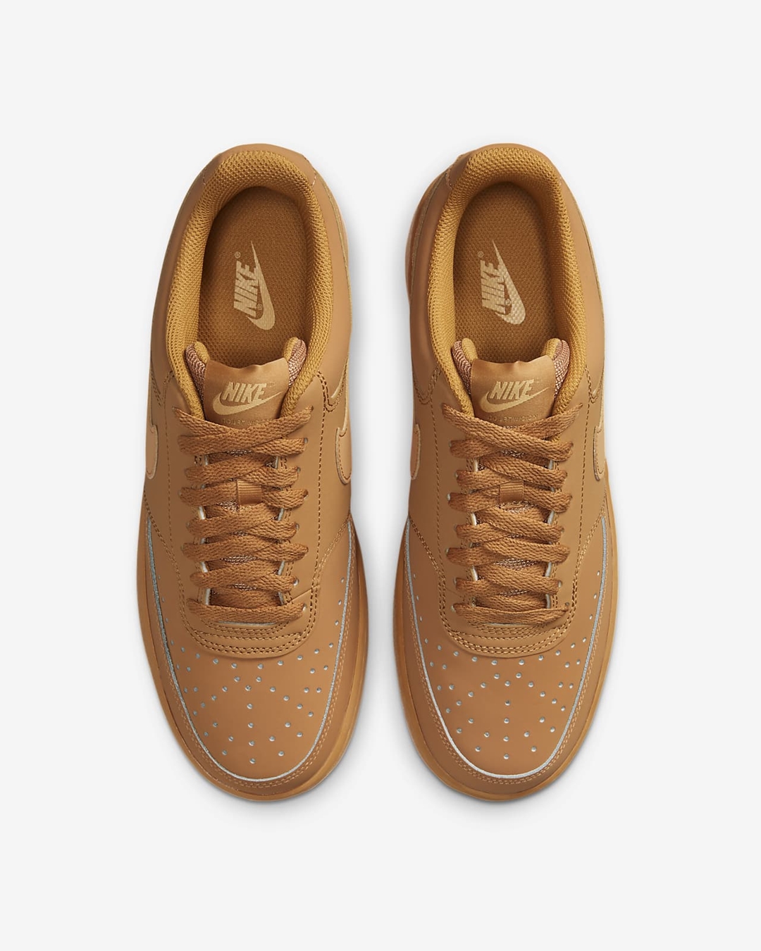 ナイキ コート ビジョン ロー “フラックス/ウィート” (NIKE COURT VISION LOW “Flax/Wheat”) [CD5463-200]