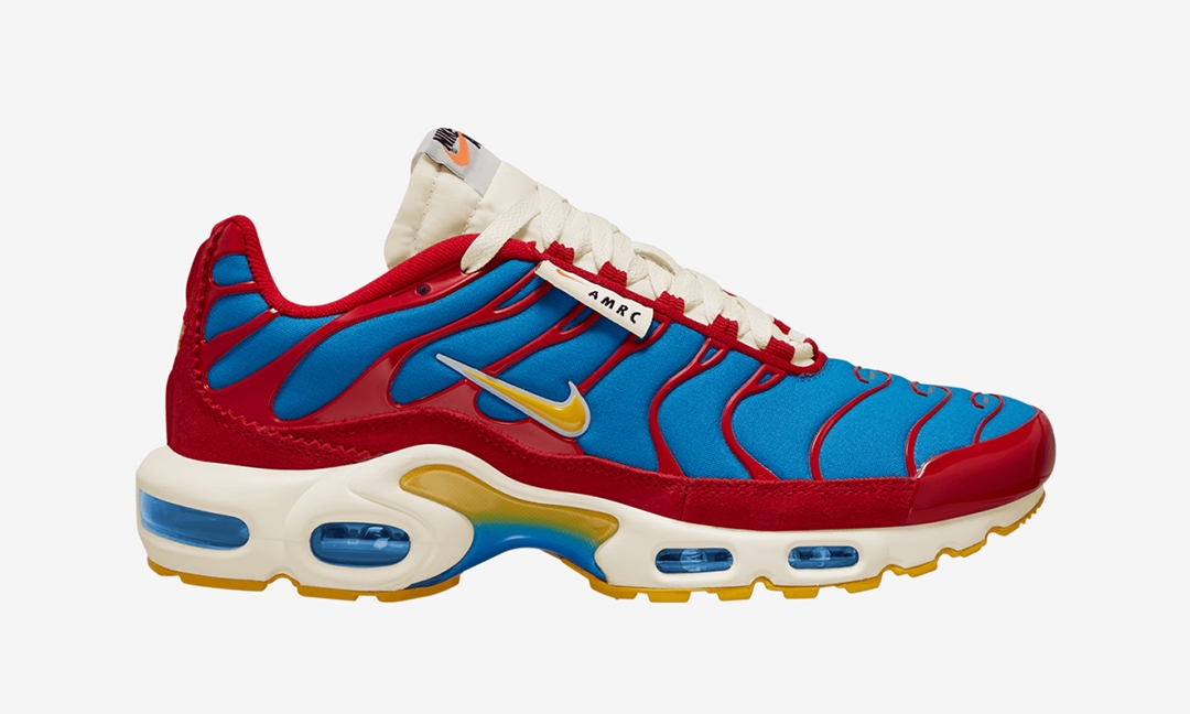 【国内 11/18 発売】ナイキ エア マックス プラス SE “ユニバーシティレッド/ポーレン/ライトフォトブルー” (NIKE AIR MAX PLUS SE “University Red/Pollen/Light Photo Blue”) [DC9332-600]