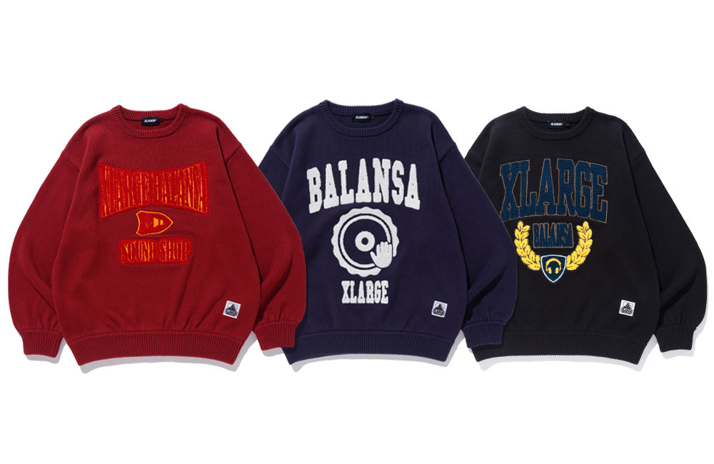 XLARGE × 韓国発のカルチャーブランド SOUND SHOP balansa コラボレーションが10/16 発売 (エクストララージ サウンドショップ･バランサ)