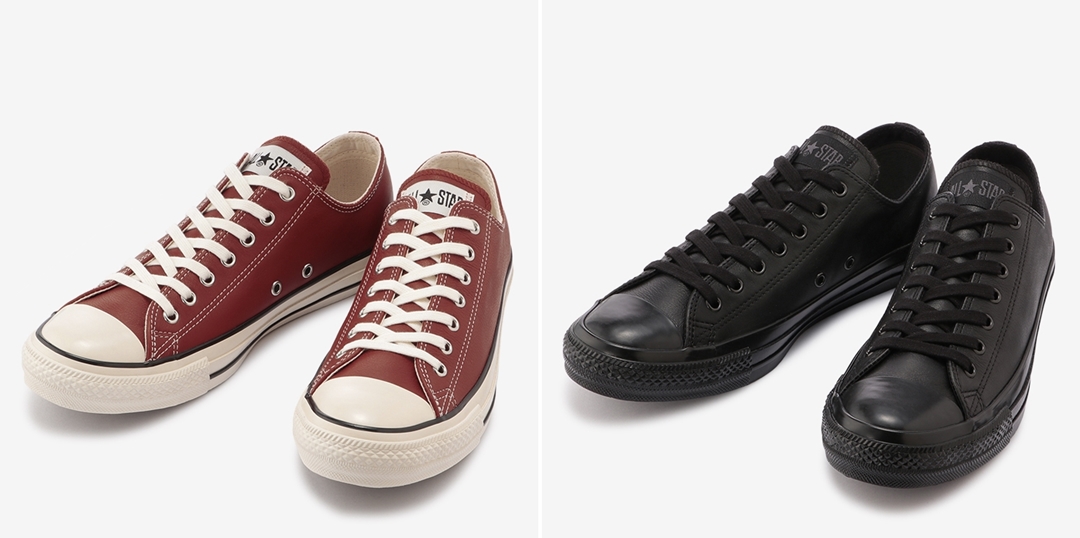 10/19 発売！上品なレザーをアッパーに使用した CONVERSE LEATHER ALL STAR US OX (コンバース レザー オールスター US OX)