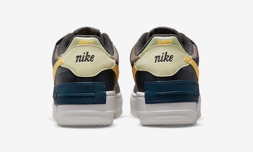 ナイキ エア フォース 1 シャドウ “ブラック/ブラウン/イエロー” (NIKE AIR FORCE 1 SHADOW “Black/Brown/Yellow”) [DQ0881-001]