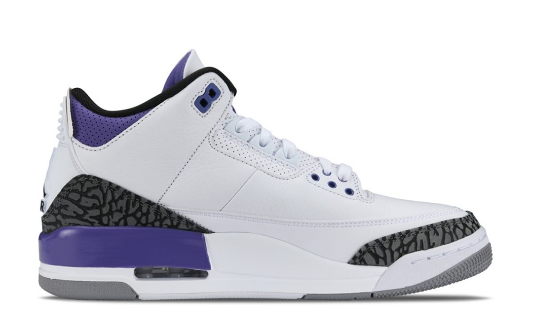 【国内 7/9 発売】ナイキ エア ジョーダン 3 レトロ “ダークアイリス” (NIKE AIR JORDAN 3 RETRO “Dark Iris”) [CT8532-105]