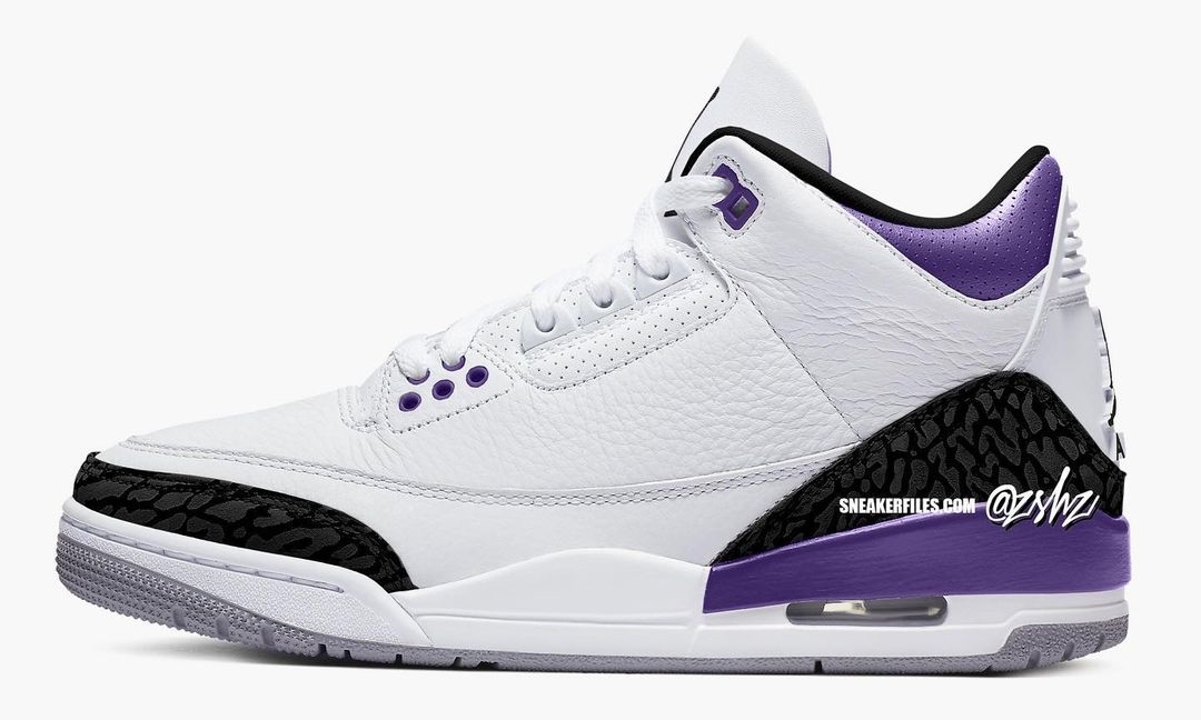 【国内 7/9 発売】ナイキ エア ジョーダン 3 レトロ “ダークアイリス” (NIKE AIR JORDAN 3 RETRO “Dark Iris”) [CT8532-105]