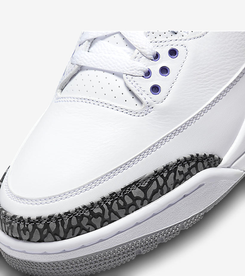 【国内 7/9 発売】ナイキ エア ジョーダン 3 レトロ “ダークアイリス” (NIKE AIR JORDAN 3 RETRO “Dark Iris”) [CT8532-105]