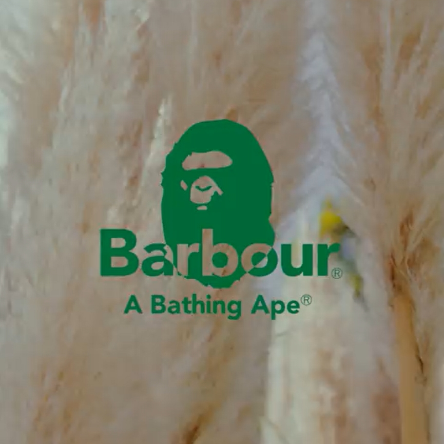 10/17 発売予定！A BATHING APE × Barbour (ア ベイシング エイプ バブアー)