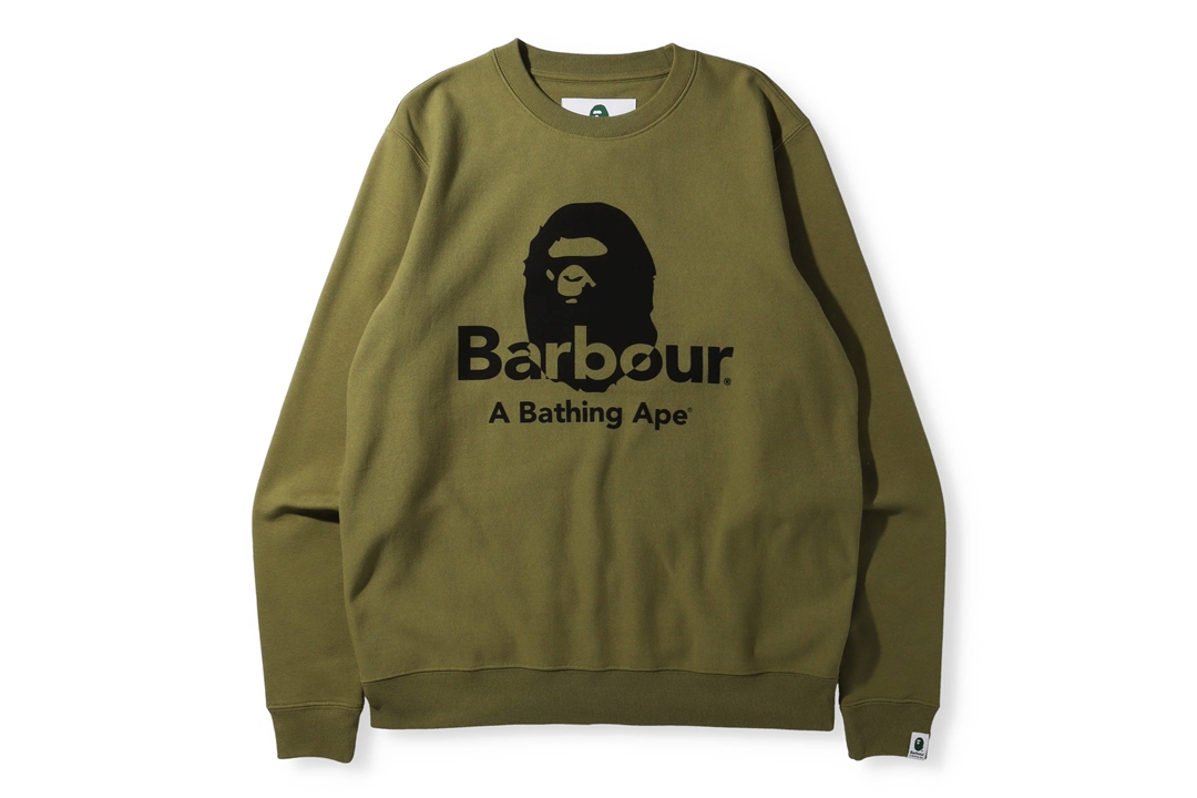 10/17 発売予定！A BATHING APE × Barbour (ア ベイシング エイプ バブアー)