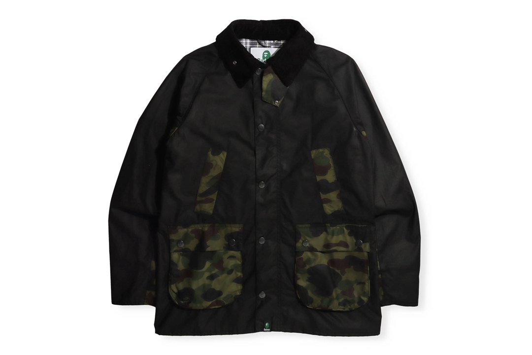 10/17 発売予定！A BATHING APE × Barbour (ア ベイシング エイプ バブアー)