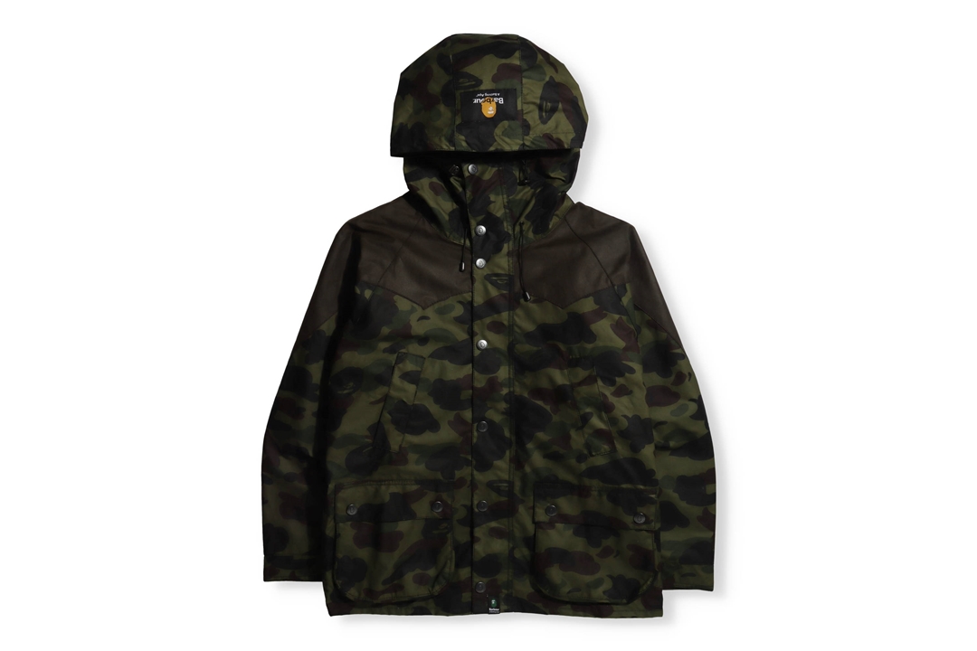 10/17 発売予定！A BATHING APE × Barbour (ア ベイシング エイプ バブアー)