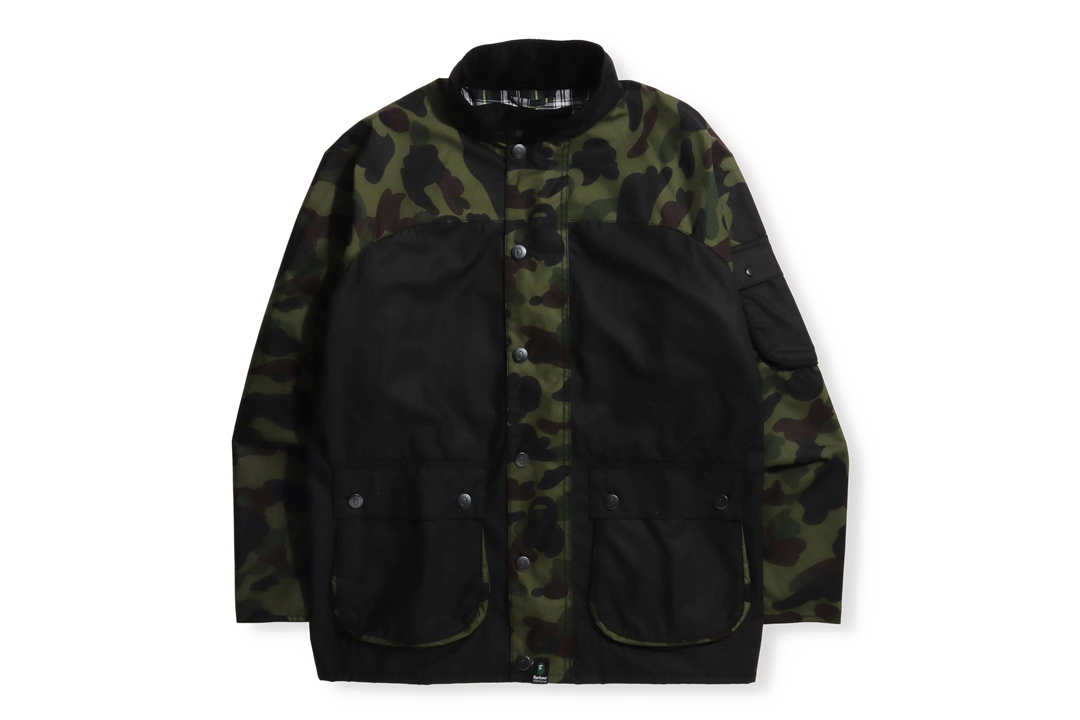 10/17 発売予定！A BATHING APE × Barbour (ア ベイシング エイプ バブアー)