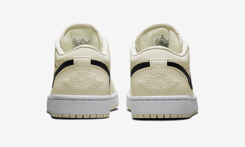 【国内 3/18 発売】ナイキ ウィメンズ エア ジョーダン 1 ロー “ココナッツミルク/ブラック” (NIKE WMNS AIR JORDAN 1 LOW “Coconut Milk/Black”) [DC0774-121]