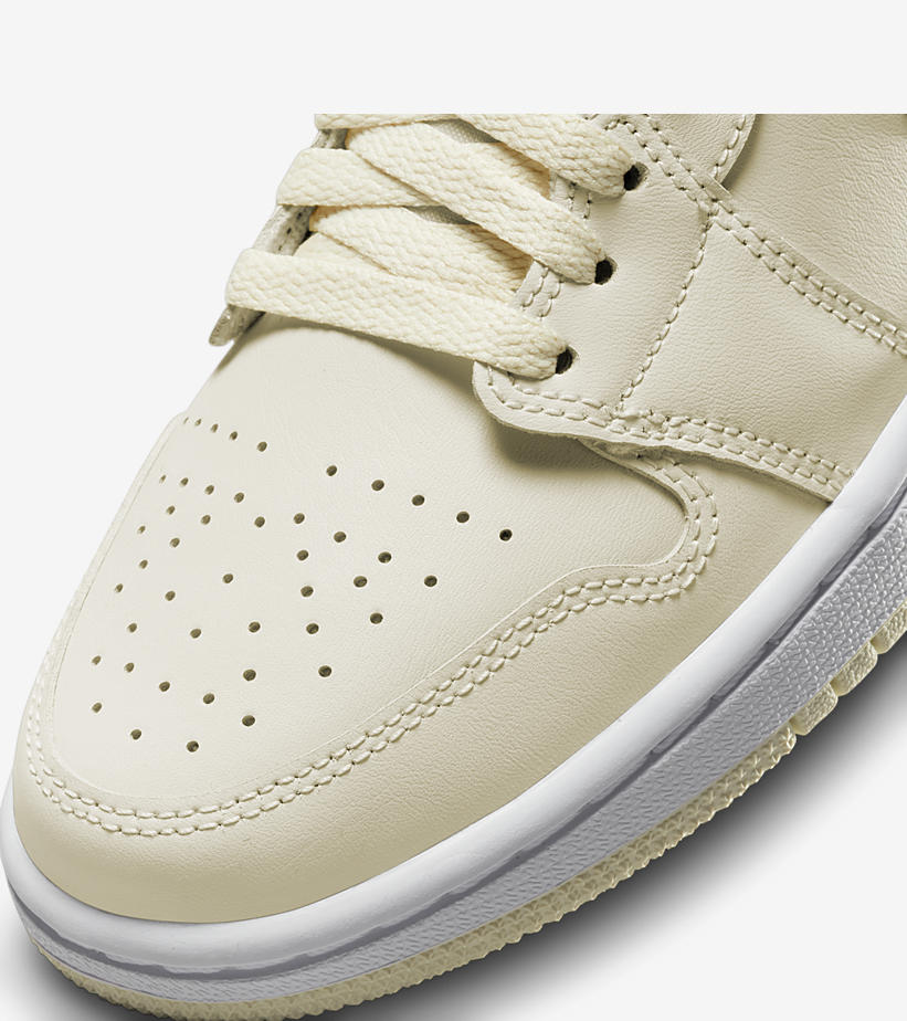 【国内 3/18 発売】ナイキ ウィメンズ エア ジョーダン 1 ロー “ココナッツミルク/ブラック” (NIKE WMNS AIR JORDAN 1 LOW “Coconut Milk/Black”) [DC0774-121]