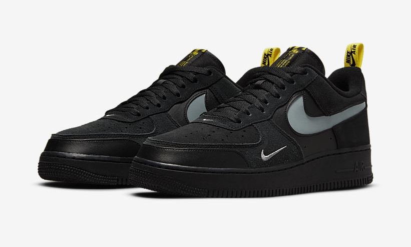 2021年 発売予定！ナイキ エア フォース 1 ロー “リフレクティブスウッシュ/ブラック” (NIKE AIR FORCE 1 LOW “Reflective Swoosh/Black”) [DO6709-001]