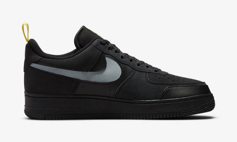 2021年 発売予定！ナイキ エア フォース 1 ロー “リフレクティブスウッシュ/ブラック” (NIKE AIR FORCE 1 LOW “Reflective Swoosh/Black”) [DO6709-001]