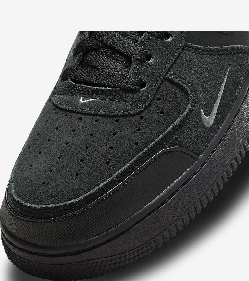 2021年 発売予定！ナイキ エア フォース 1 ロー “リフレクティブスウッシュ/ブラック” (NIKE AIR FORCE 1 LOW “Reflective Swoosh/Black”) [DO6709-001]