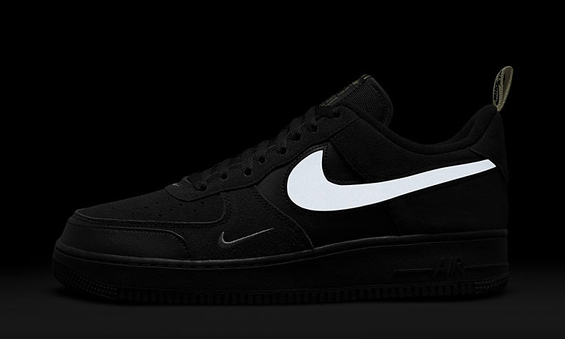 2021年 発売予定！ナイキ エア フォース 1 ロー “リフレクティブスウッシュ/ブラック” (NIKE AIR FORCE 1 LOW “Reflective Swoosh/Black”) [DO6709-001]