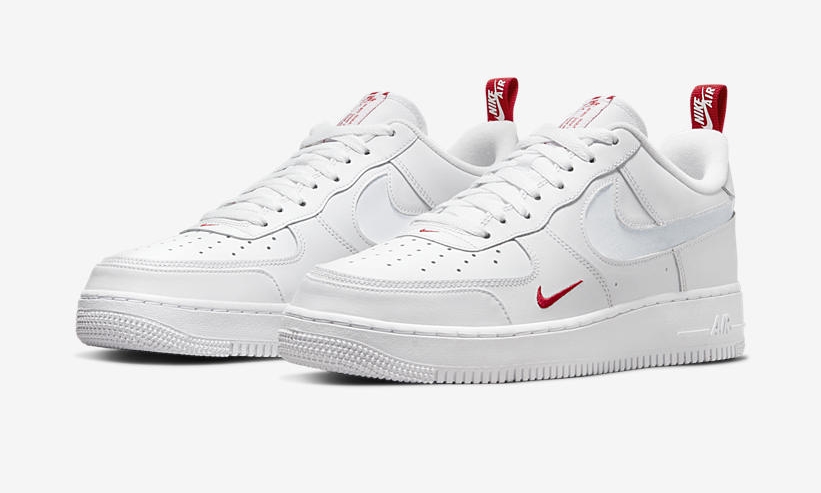 2021年 発売予定！ナイキ エア フォース 1 ロー “リフレクティブスウッシュ/ホワイト” (NIKE AIR FORCE 1 LOW “Reflective Swoosh/White”) [DO6709-100]