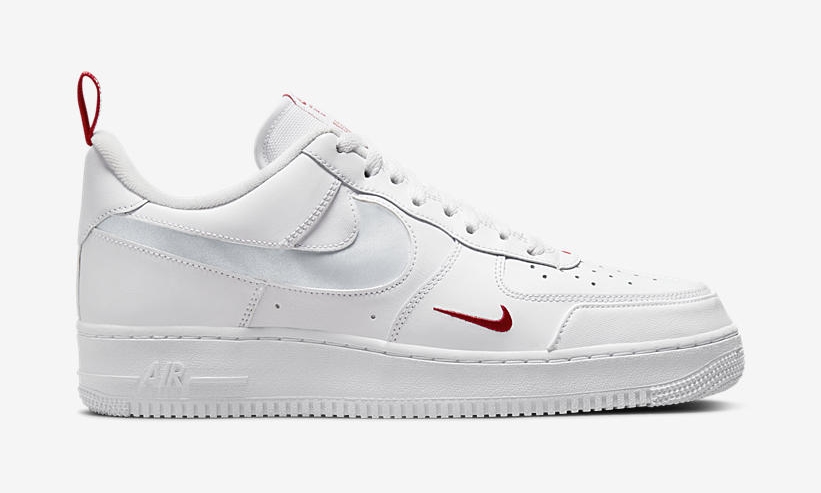 2021年 発売予定！ナイキ エア フォース 1 ロー “リフレクティブスウッシュ/ホワイト” (NIKE AIR FORCE 1 LOW “Reflective Swoosh/White”) [DO6709-100]