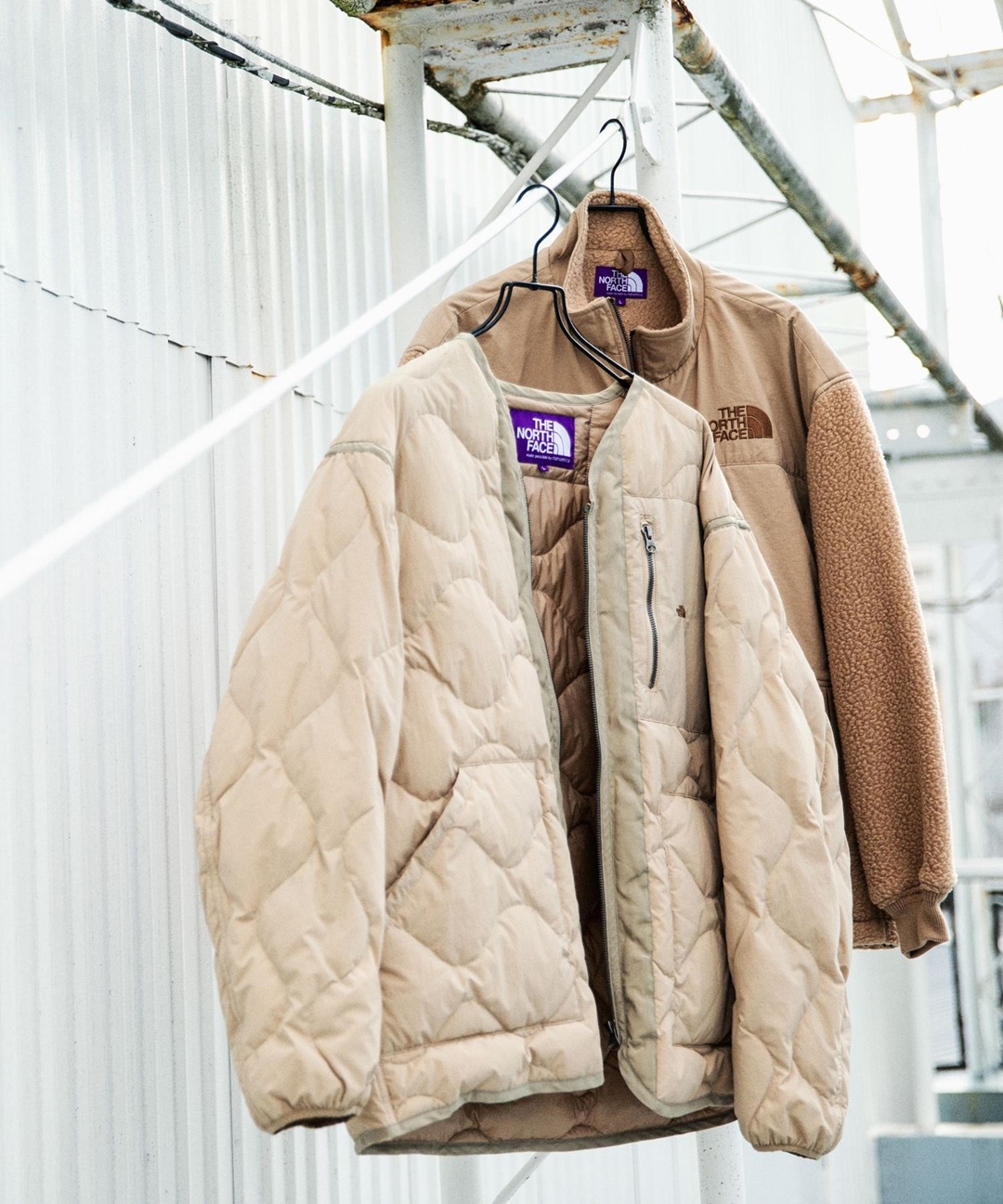 THE NORTH FACE PURPLE LABEL  ダウンカーディガン