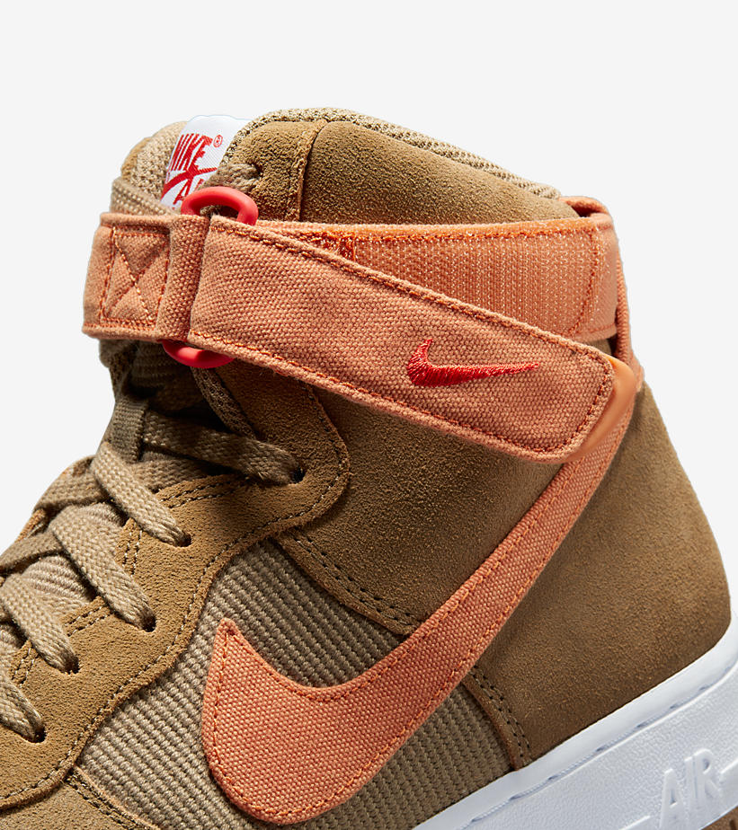 2021年 発売予定！ナイキ エア フォース 1 ハイ “ブラウン/オレンジ” (NIKE AIR FORCE 1 HIGH “Brown/Orange”) [DH7566-200]