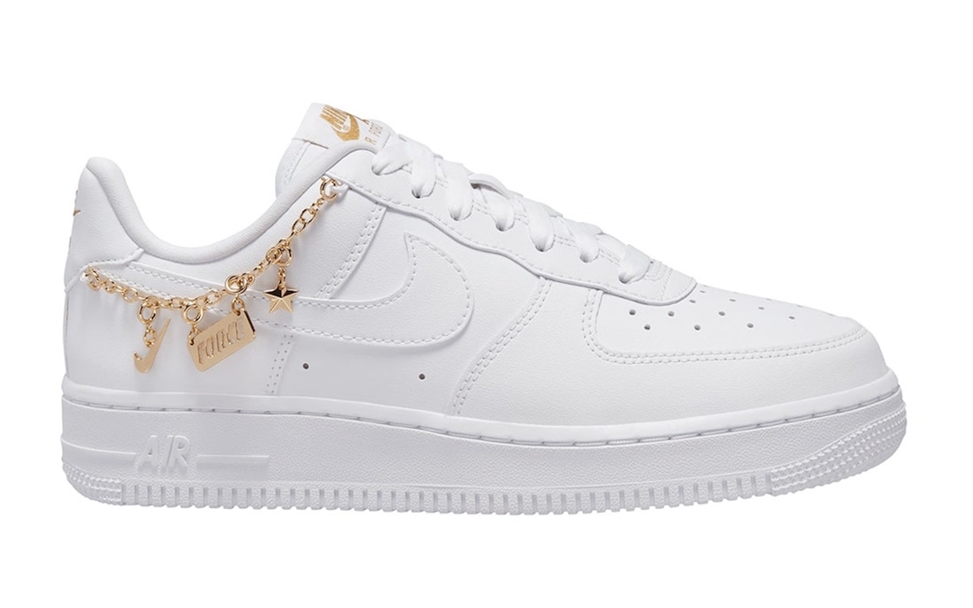 【国内 11/11 発売】ナイキ エア フォース 1 ロー LX “ホワイトペンダント” (NIKE AIR FORCE 1 LOW LX “White Pendants”) [DD1525-100]