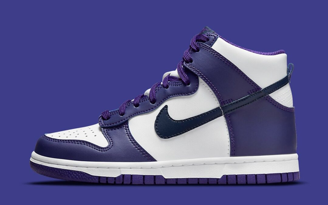 発売予定！ナイキ GS ダンク ハイ “ネイビー/ホワイト/パープル” (NIKE GS DUNK HIGH “Navy/White/Purple”) [DH9751-100]