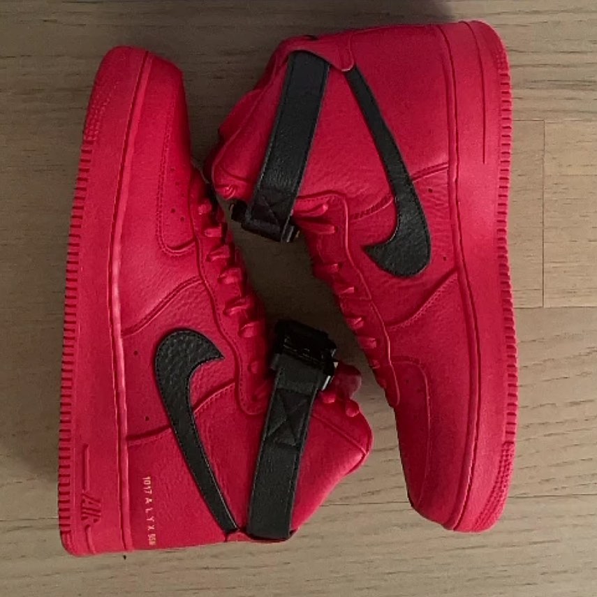 海外 10/21、10/27 発売予定！ALYX MATTHEW M WILLIAMS × NIKE AIR FORCE 1 HIGH “Red/Black” “Black/Red” (アリクス マシュー・ウィリアムズ ナイキ エア フォース 1 ハイ “レッド/ブラック” “ブラック/レッド”) [CQ4018-004,601]