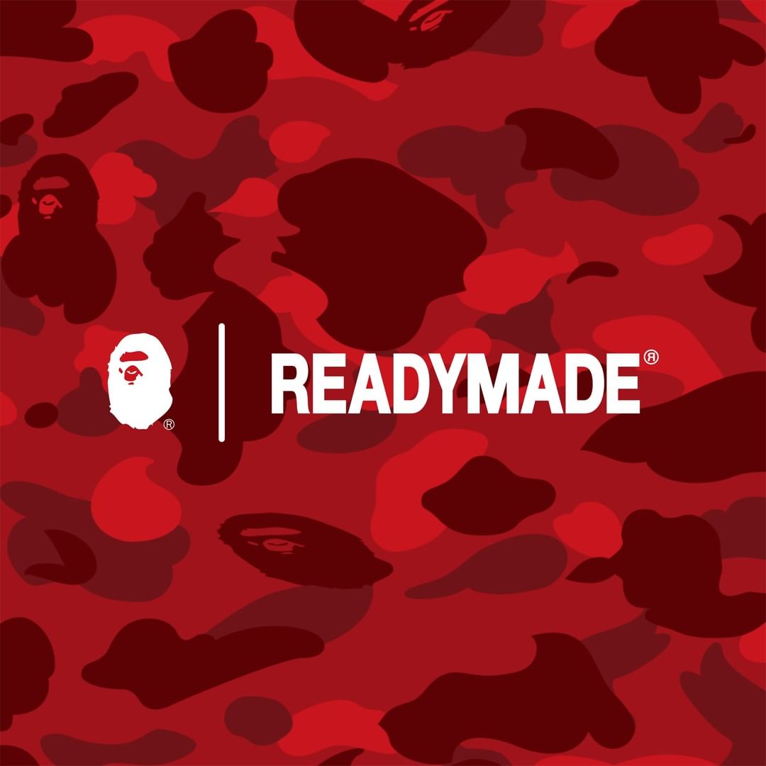 A BATHING APE × READYMADE 最新コラボレーションが10/23 発売 (ア ベイシング エイプ レディメイド)