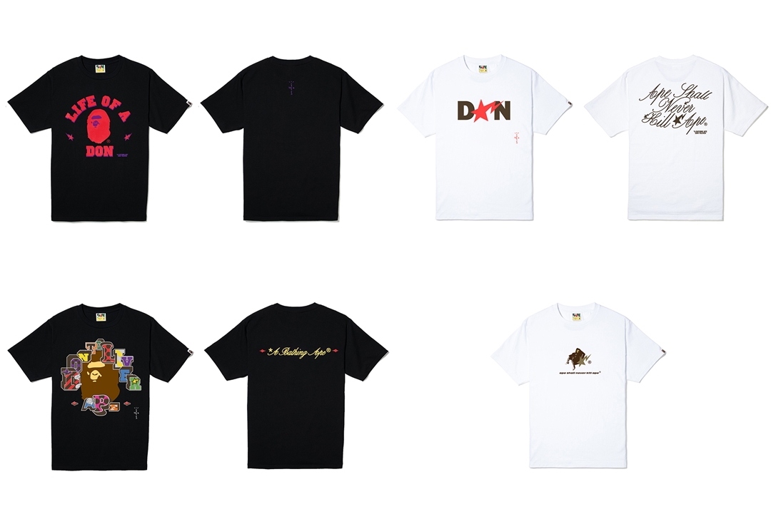 A BATHING APE × CACTUS JACK × DON TOLIVER ニューアルバム発売記念TEEがの先行受注開始 (ア ベイシング エイプ カクタスジャック)