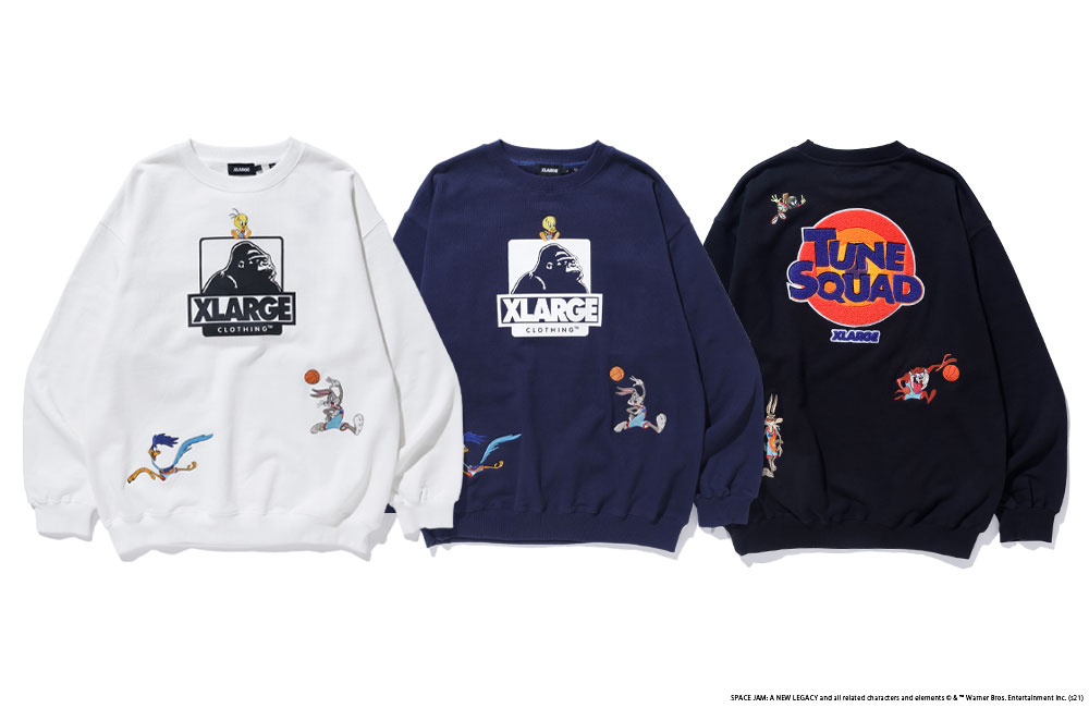 XLARGE × Space Jam: A New Legacy コラボコレクションが10/23 発売 (エクストララージ スペース・プレイヤーズ)