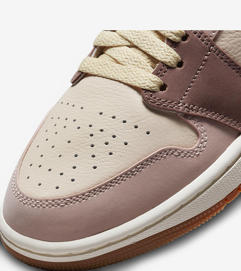 2021年 発売予定！ナイキ エア ジョーダン 1 ミッド “ブラウン/ピンク” (NIKE AIR JORDAN 1 MID “Brown/Pink”) [DO7440-821]