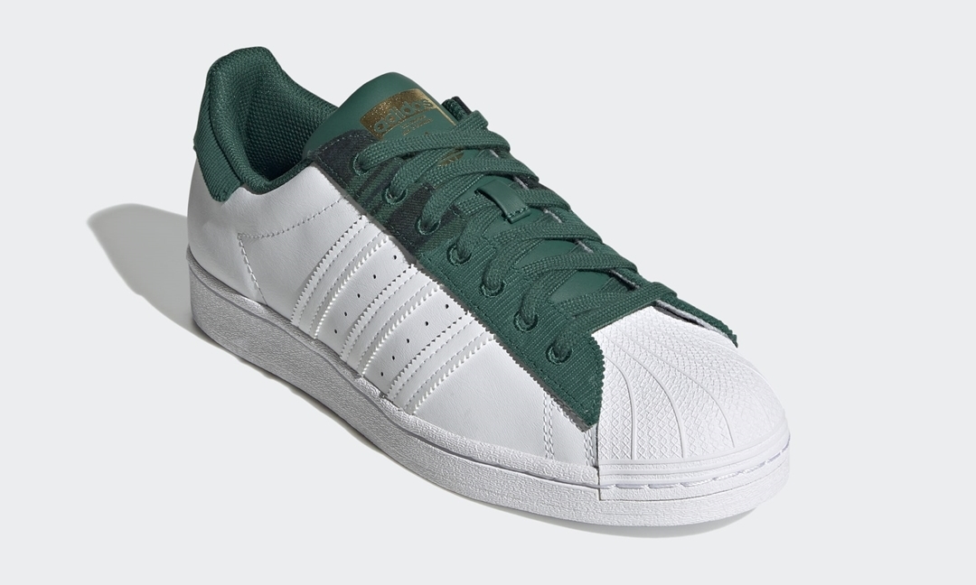 アディダス オリジナルス スーパースター “カレッジグリーン/ホワイト/メタリックゴールド” (adidas Originals SUPERSTAR “Collegiate Green/White/Gold Metallic”) [H00212]