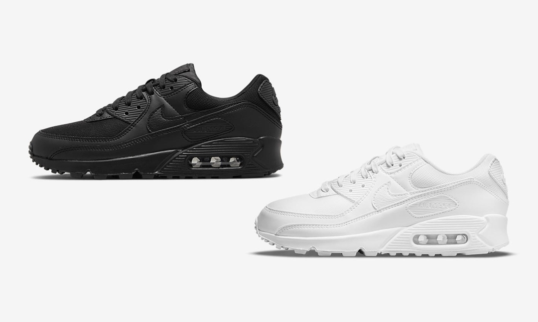 2021年 発売予定！ナイキ エア マックス 90 “トリプルブラック/トリプルホワイト” (NIKE AIR MAX 90 “Triple Black/Triple White”) [DH8010-001/DH8010-100]