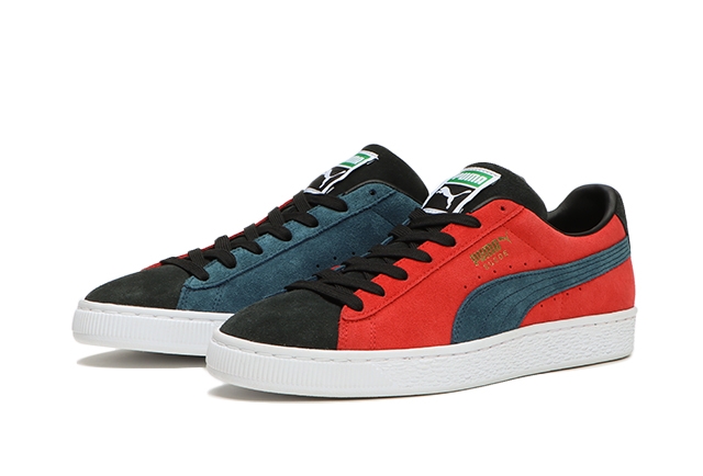 10/21 発売！PUMA SUEDE CLASSIC XXI “Black/Red/Blue” (プーマ スエード クラシック “ブラック/レッド/ブルー”) [374915-33]