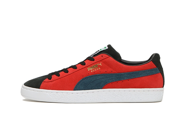 10/21 発売！PUMA SUEDE CLASSIC XXI “Black/Red/Blue” (プーマ スエード クラシック “ブラック/レッド/ブルー”) [374915-33]