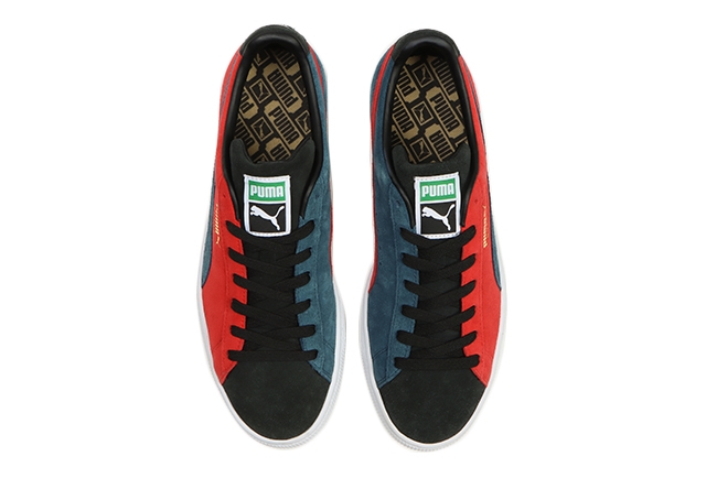 10/21 発売！PUMA SUEDE CLASSIC XXI “Black/Red/Blue” (プーマ スエード クラシック “ブラック/レッド/ブルー”) [374915-33]