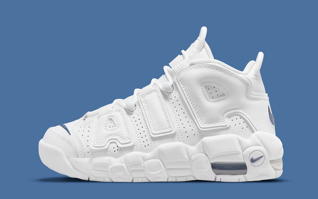 2021年 発売予定！ナイキ GS エア モア アップテンポ “ホワイト/アーモリーブルー” (NIKE GS AIR MORE UPTEMPO “White/Armory Blue”) [DH9719-100]