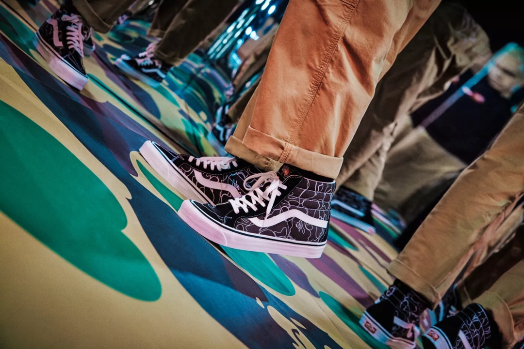 【国内 11/13 発売】A BATHING APE × VANS コラボレーション (ア ベイシング エイプ バンズ)