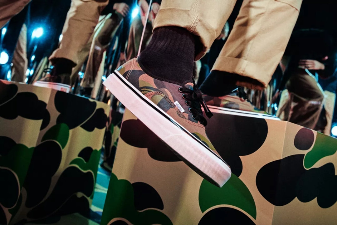 【国内 11/13 発売】A BATHING APE × VANS コラボレーション (ア ベイシング エイプ バンズ)