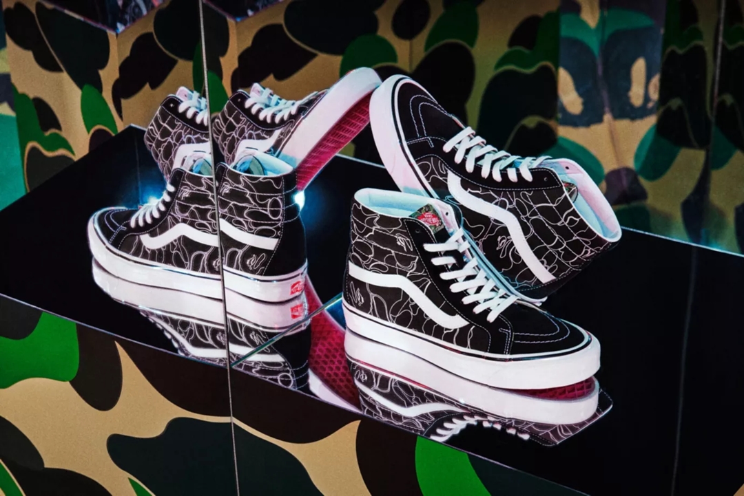 【国内 11/13 発売】A BATHING APE × VANS コラボレーション (ア ベイシング エイプ バンズ)