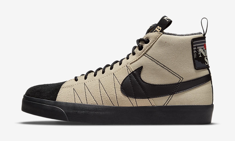 11月 発売予定！ナイキ SB ズーム ブレーザー ミッド プレミアム “デザート/ブラック” (NIKE SB ZOOM BLAZER MID PREMIUM “Acclimate Pack/Desert/Black”) [DC8903-200]