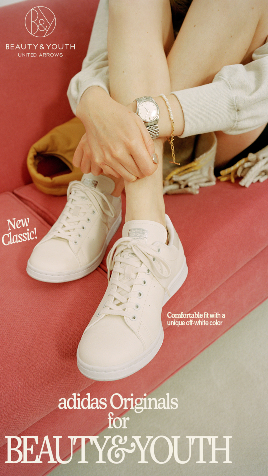 10/22 発売】BEAUTY&YOUTH × adidas Originals STAN SMITH CF “Grey
