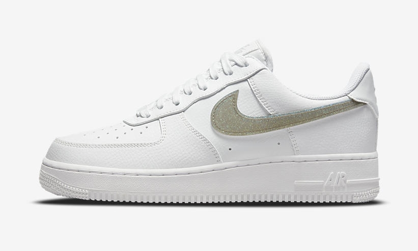 2021年 発売予定！ナイキ エアフォース 1 ロー “グリッタースウッシュ” (NIKE AIR FORCE 1 LOW “Glitter Swoosh”) [DH4407-100/DH4407-101/DH4407-102]