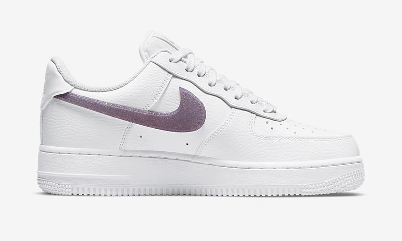 2021年 発売予定！ナイキ エアフォース 1 ロー “グリッタースウッシュ” (NIKE AIR FORCE 1 LOW “Glitter Swoosh”) [DH4407-100/DH4407-101/DH4407-102]