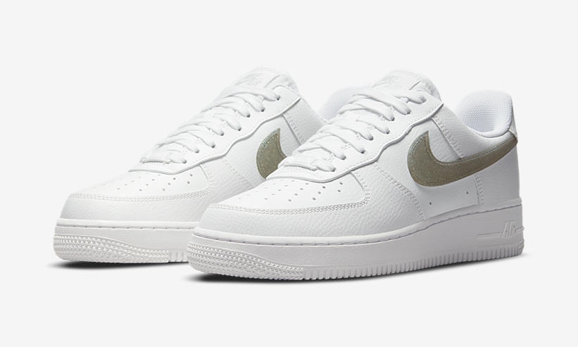 2021年 発売予定！ナイキ エアフォース 1 ロー “グリッタースウッシュ” (NIKE AIR FORCE 1 LOW “Glitter Swoosh”) [DH4407-100/DH4407-101/DH4407-102]