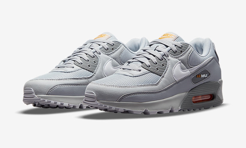 2021年 発売予定！ナイキ エア マックス 90 “グレー/オレンジ” (NIKE AIR MAX 90 “Grey/Orange”) [DR0145-001]